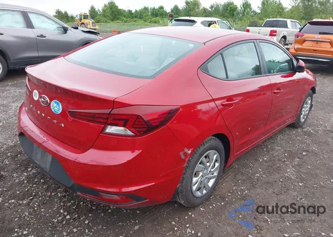 2020 Hyundai Elantra Se from USA, damaged, VIN KMHD74LF9LU995486